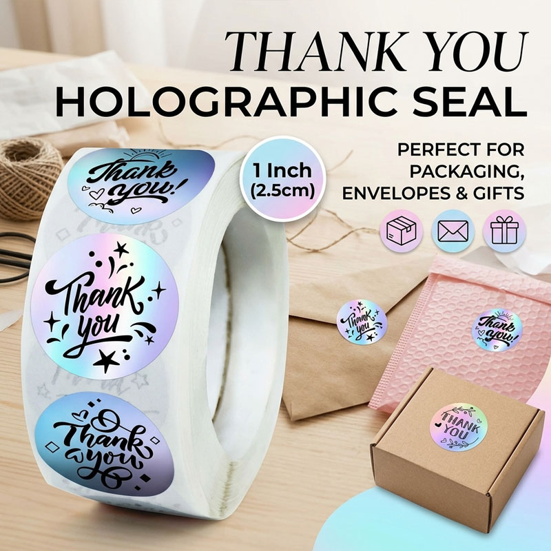 Wedding Envelopes - Stiker Ucapan Terima Kasih dengan Efek
