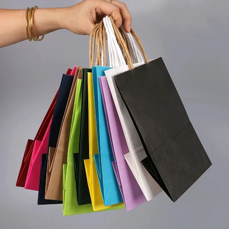 Wedding/Event Supply Store - 10/30/50 buah Kantong Kertas Kraft dengan