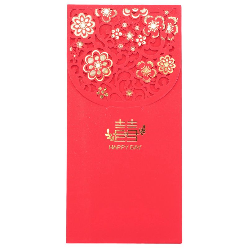 ABZC-60PCS Amplop Merah Cina A - Wedding Envelopes ulasan dan harga