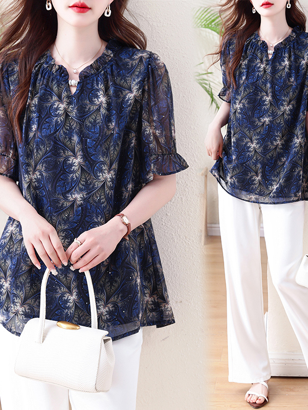Kaos lengan pendek bermotif bu - Good Floral & Wedding Decor Supply ulasan dan harga