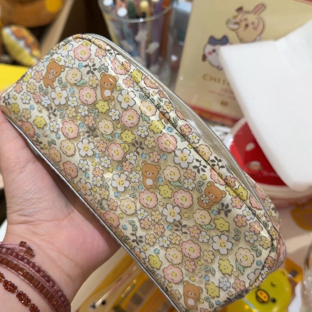 Kotak pensil bermotif bunga Ri - Good Floral & Wedding Decor Supply ulasan dan harga