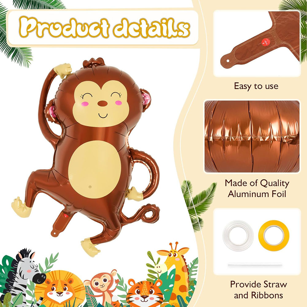 6 Buah Balon Foil Bertema Hewa - Wedding Zoo ulasan dan harga