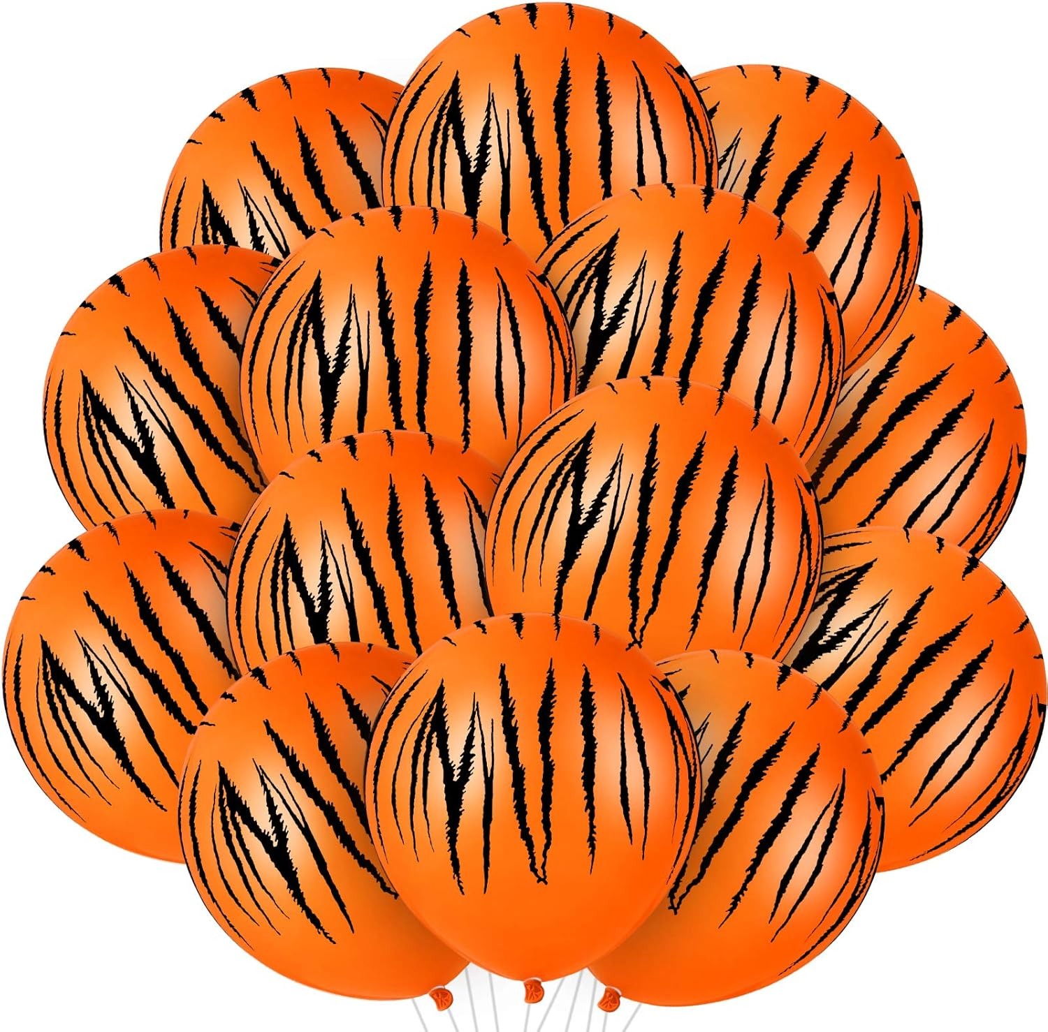 20/40 Buah balon motif harimau - Wedding Zoo ulasan dan harga